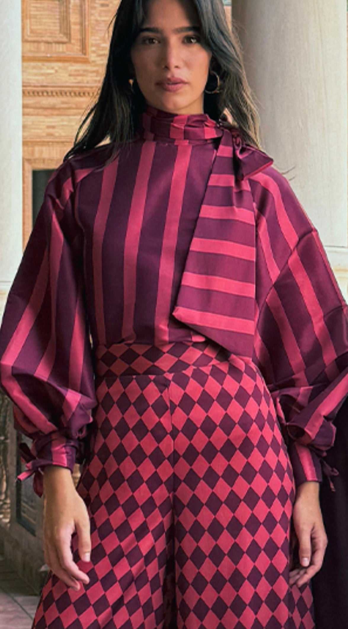 Blusa Augusto Burdeos