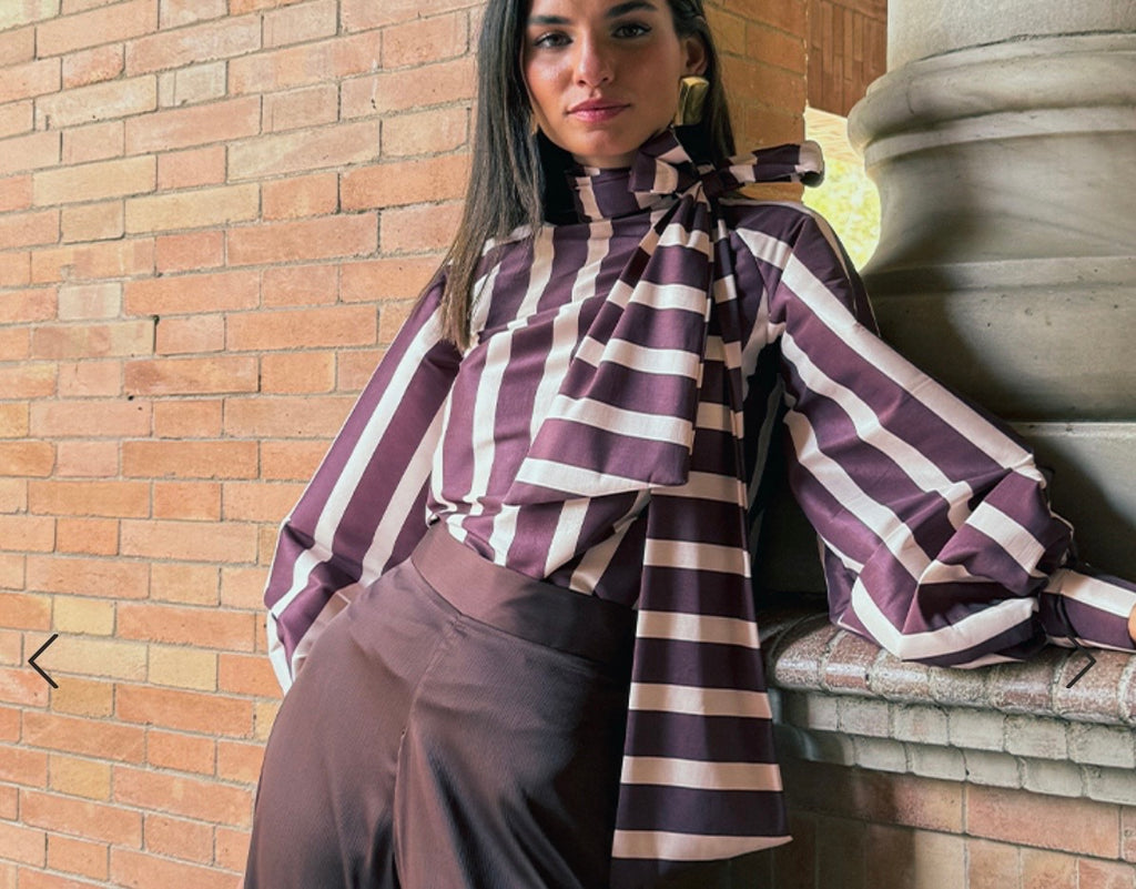 Blusa Augusto Marrón