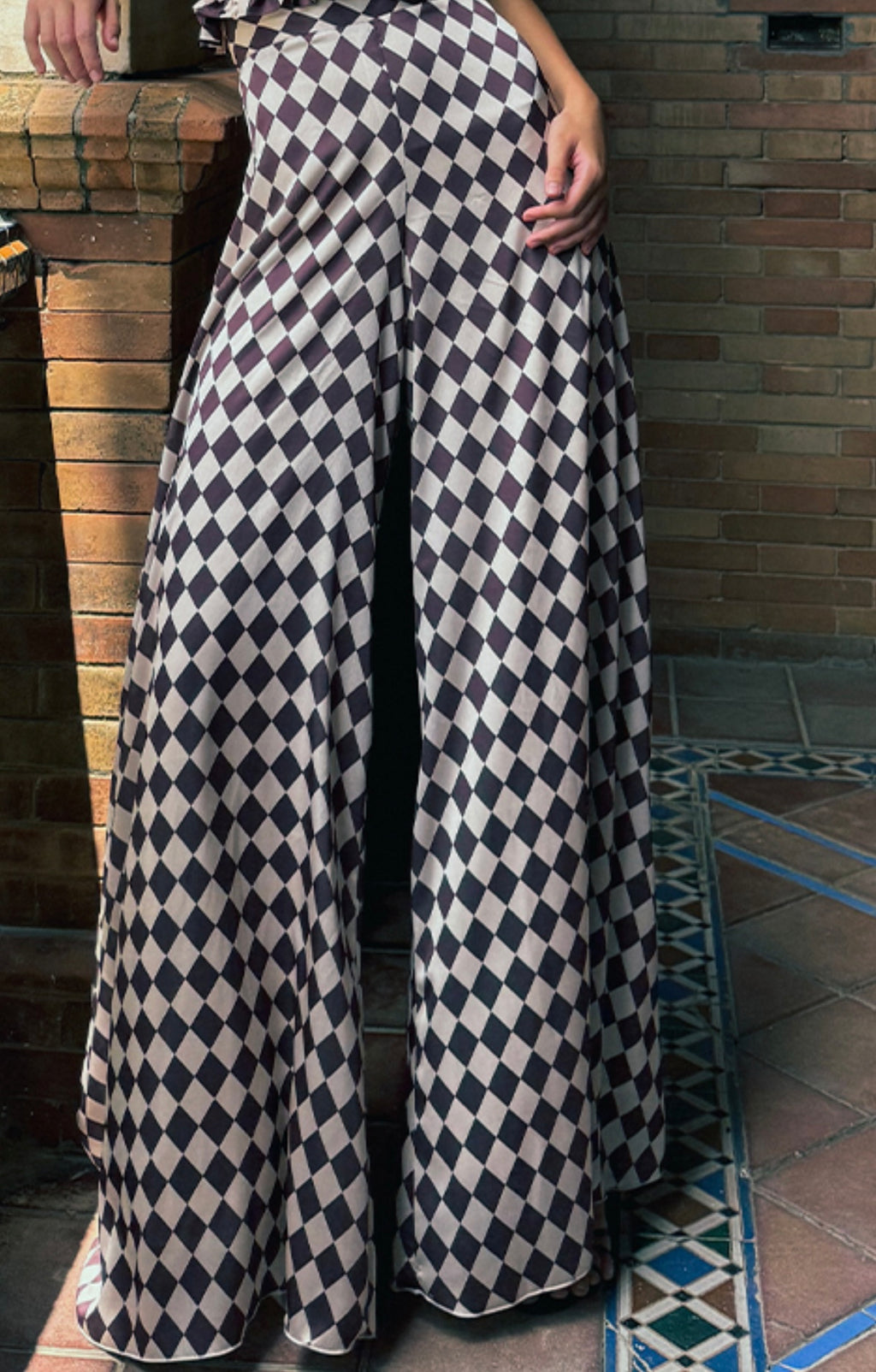 Pantalón Arlequín marrón