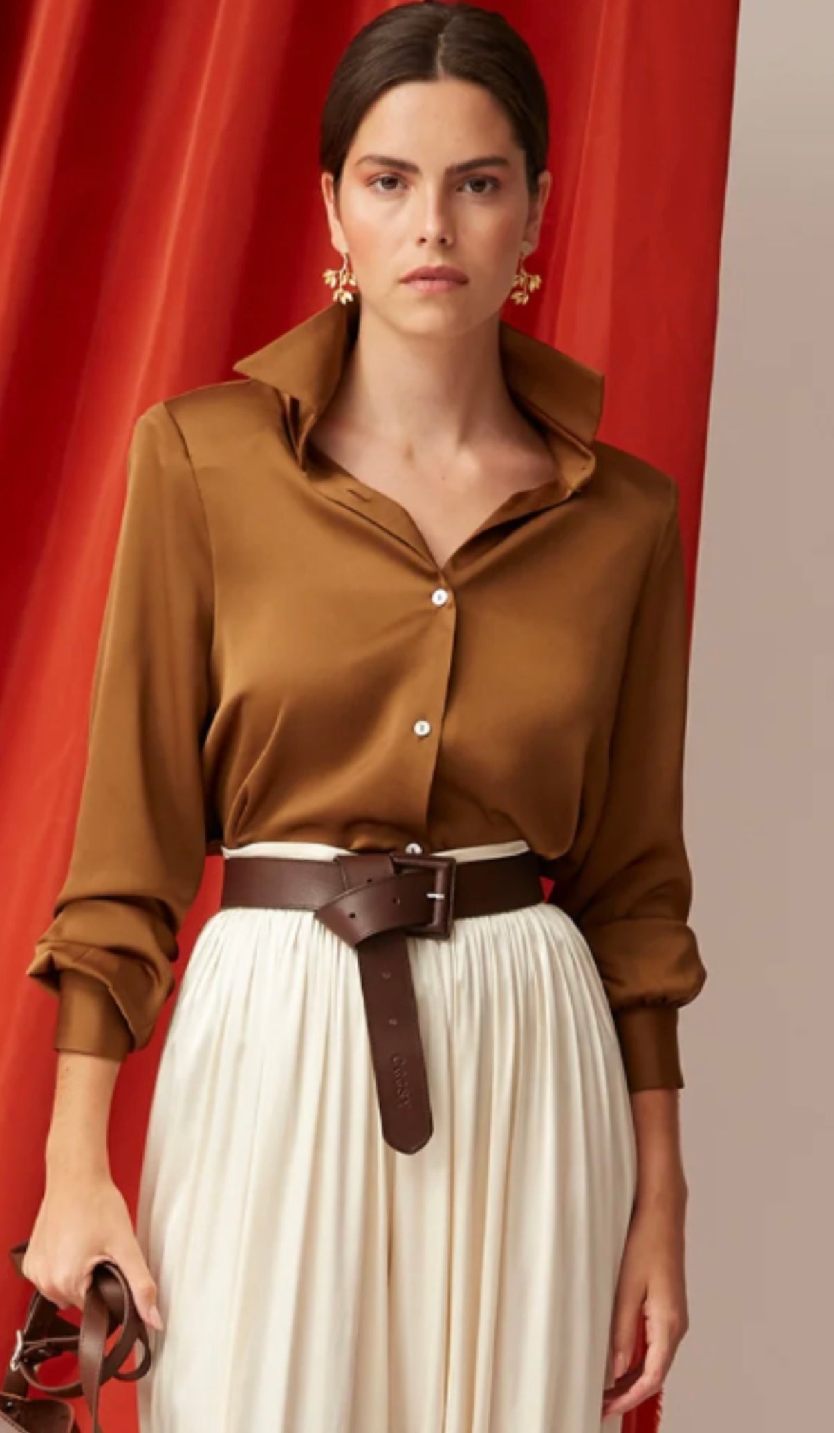 Camisa Fanny Marrón