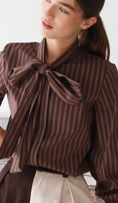 Camisa María marrón